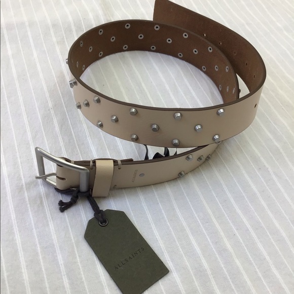 all saints studded belt